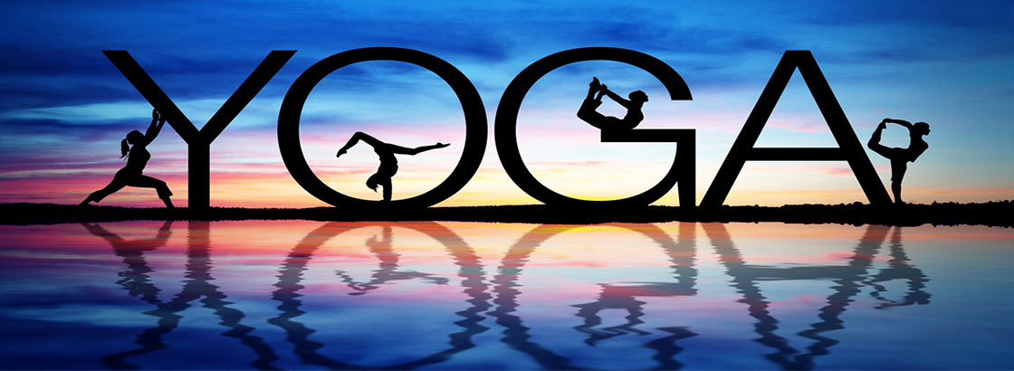 people in yoga poses